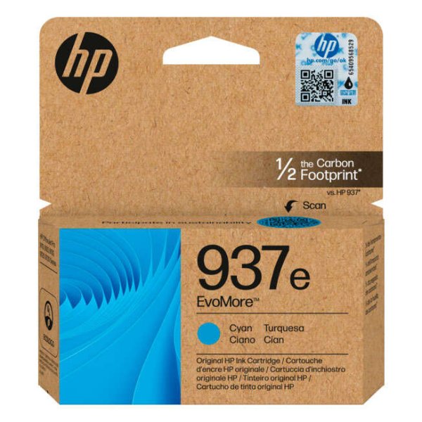 Cartuccia 4S6W6NE HP ciano 1650 PAGINE - originale | stampaperfetta.it