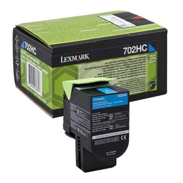 Toner 70C2HC0 LEXMARK ciano 3000 PAGINE - originale | stampaperfetta.it
