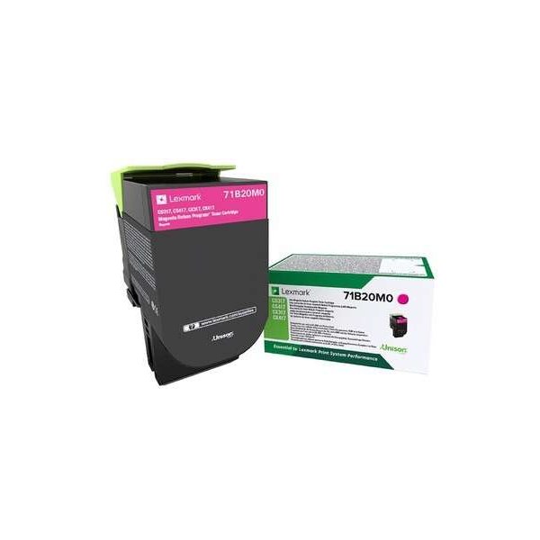Toner 71B20M0 LEXMARK magenta 2300 PAGINE - originale | stampaperfetta.it