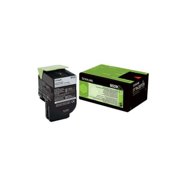 Toner 80C20K0 LEXMARK nero 1000 PAGINE - originale | stampaperfetta.it