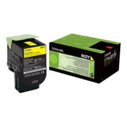 Toner 80C20Y0 LEXMARK giallo 1000 PAGINE - originale | stampaperfetta.it