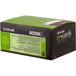 Toner 80C2SK0 LEXMARK nero 2500 PAGINE - originale | stampaperfetta.it