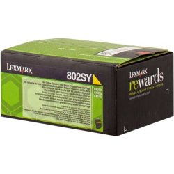 Toner 80C2SY0 LEXMARK giallo 2000 PAGINE - originale | stampaperfetta.it