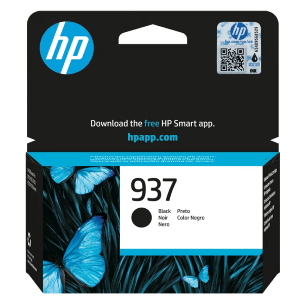 Cartuccia 937BK HP nero 1250 PAGINE - originale | stampaperfetta.it
