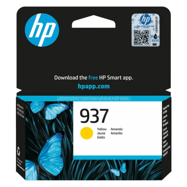 Cartuccia 937Y HP giallo 1250 PAGINE - originale | stampaperfetta.it