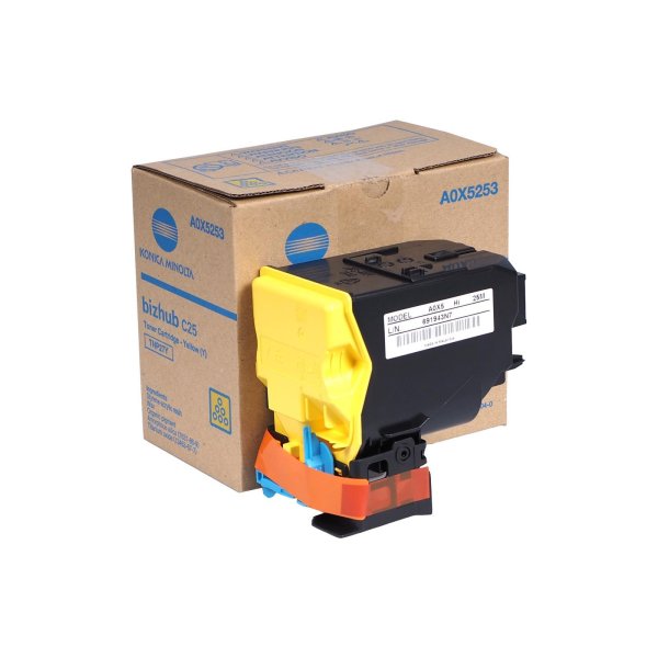 Toner A0X5253 KONICA MINOLTA giallo 4500 PAGINE - originale | stampaperfetta.it