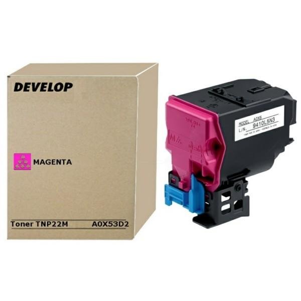 Toner A0X53D2 KONICA MINOLTA magenta 6000 PAGINE - originale | stampaperfetta.it