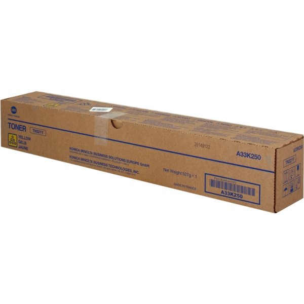 Toner A33K250 KONICA MINOLTA giallo 25000 PAGINE - originale | stampaperfetta.it