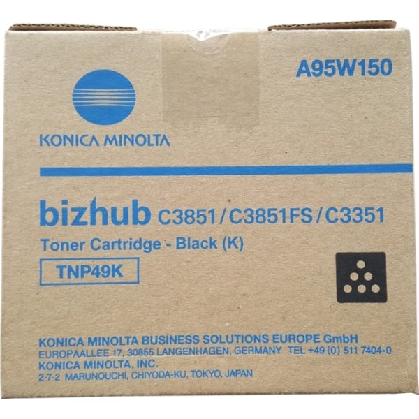 Toner A95W150 KONICA MINOLTA nero 13000 PAGINE - originale | stampaperfetta.it