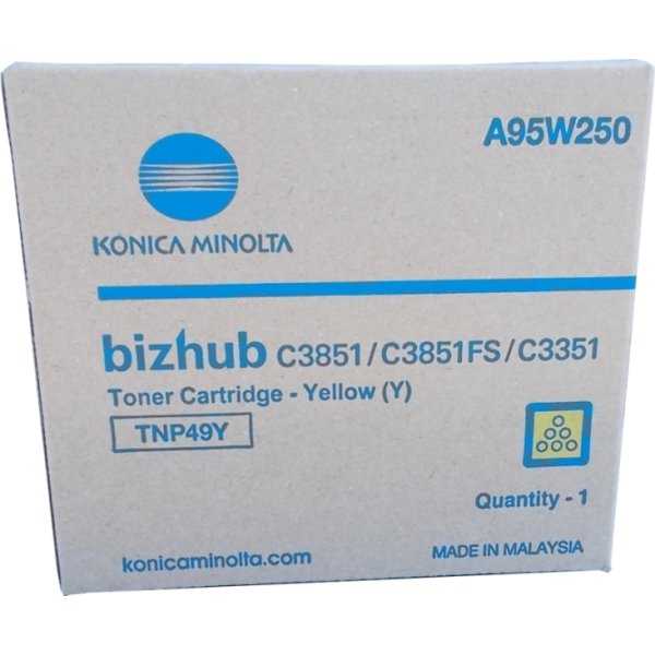 Toner A95W250 KONICA MINOLTA giallo 12000 PAGINE - originale | stampaperfetta.it