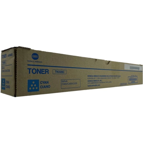 Toner AAV8450 KONICA MINOLTA ciano 28000 PAGINE - originale | stampaperfetta.it