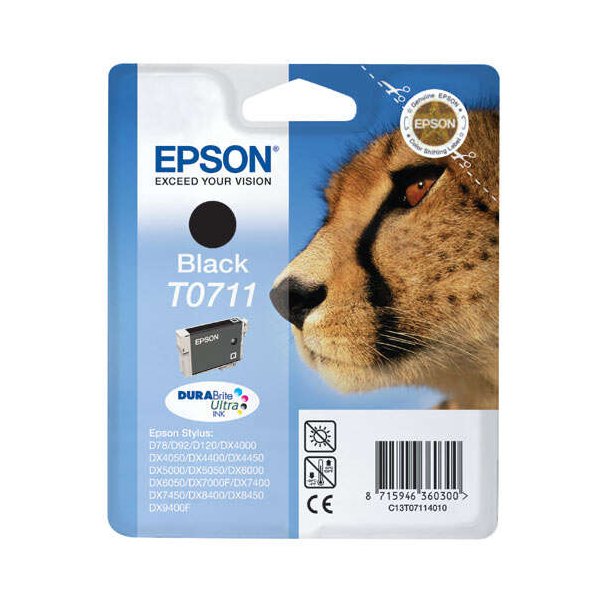 Cartuccia C13T07114011 EPSON nero 12 ML - originale | stampaperfetta.it