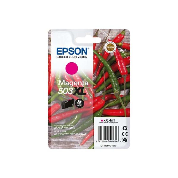 Cartuccia C13T09R34010 EPSON magenta 470 PAGINE - originale | stampaperfetta.it