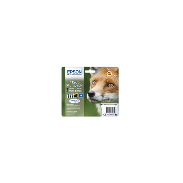 Multipack cartucce C13T12854010 EPSON 4 colori 800 PAGINE - originale | stampaperfetta.it