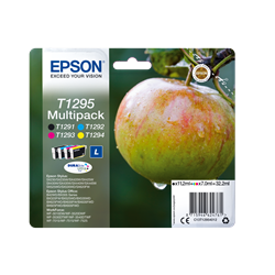 Multipack cartucce C13T12954010 EPSON 4 colori 800 PAGINE - originale | stampaperfetta.it