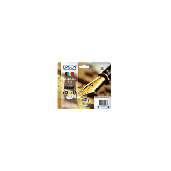 Multipack cartucce C13T16264010 EPSON 4 colori 175+3X165 PAGINE - originale | stampaperfetta.it