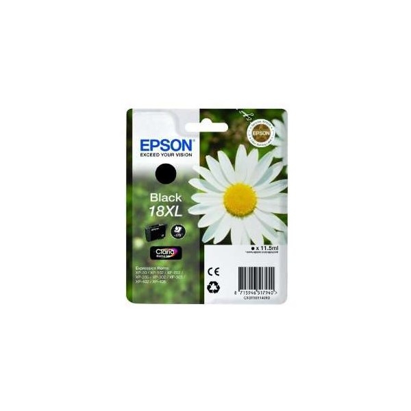 Cartuccia C13T18114010 EPSON nero 470 PAGINE - originale | stampaperfetta.it