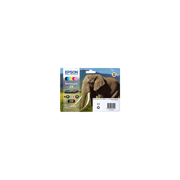 Multipack cartucce C13T24284010 EPSON 6 colori - originale | stampaperfetta.it