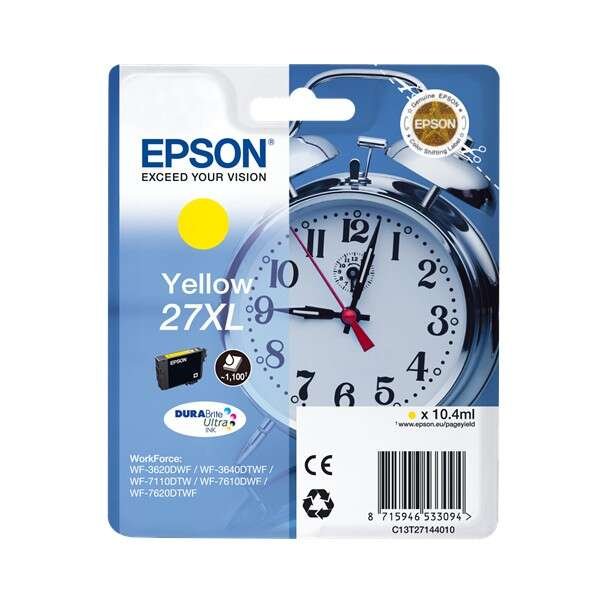 Cartuccia C13T27144012 EPSON giallo 1100 PAGINE - originale | stampaperfetta.it