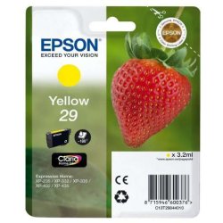 Cartuccia C13T29844012 EPSON giallo 180 PAGINE - originale | stampaperfetta.it