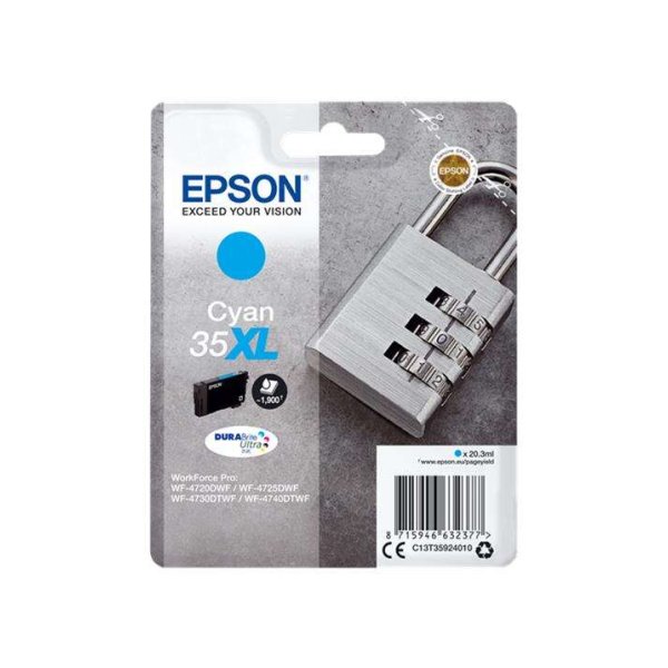 Cartuccia C13T35924010 EPSON ciano 1900 PAGINE - originale | stampaperfetta.it