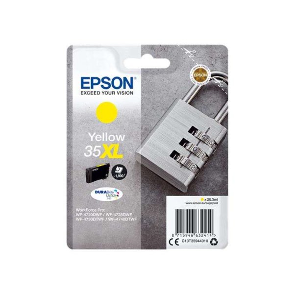 Cartuccia C13T35944010 EPSON giallo 1900 PAGINE - originale | stampaperfetta.it