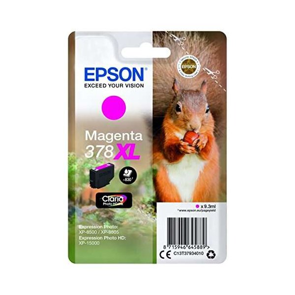 Cartuccia C13T37934010 EPSON magenta 830 PAGINE - originale | stampaperfetta.it