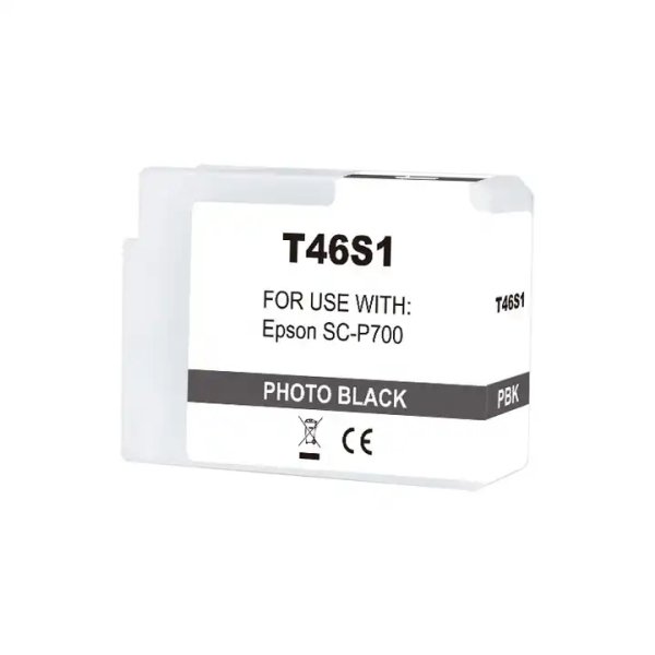 Cartuccia C13T46S100 EPSON nero photo 25ML - compatibile | stampaperfetta.it