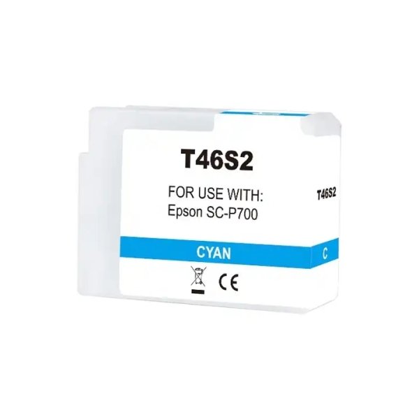 Cartuccia C13T46S200 EPSON ciano 25 ML - compatibile | stampaperfetta.it