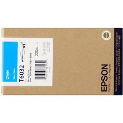 Cartuccia C13T603200 EPSON ciano 220 ML - originale | stampaperfetta.it