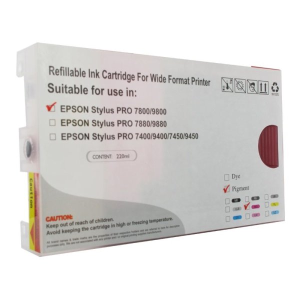 Cartuccia C13T603C00 EPSON magenta photo 220 ML - compatibile | stampaperfetta.it
