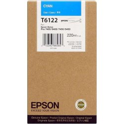 Cartuccia C13T612200 EPSON ciano 4000 PAGINE - originale | stampaperfetta.it