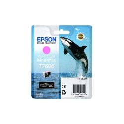 Cartuccia C13T76064010 EPSON magenta chiaro 600 PAGINE - originale | stampaperfetta.it