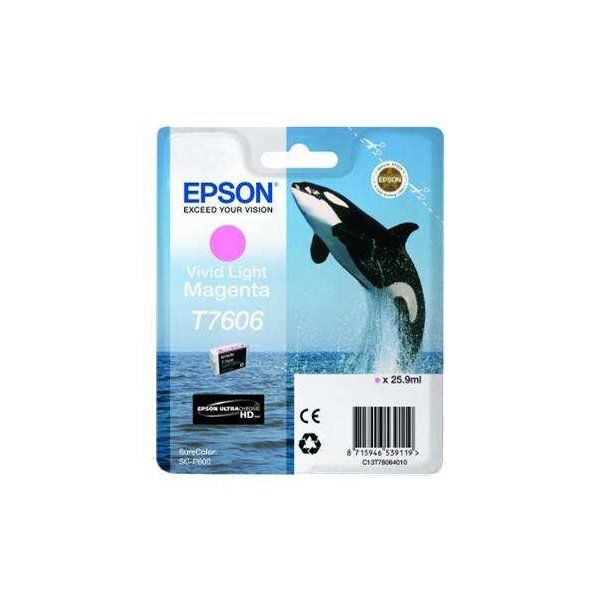Cartuccia C13T76064010 EPSON magenta chiaro 600 PAGINE - originale | stampaperfetta.it