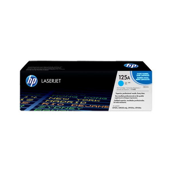Toner CB541A HP ciano 1400 PAGINE - originale | stampaperfetta.it