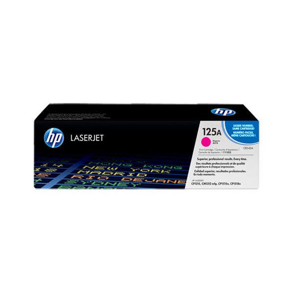 Toner CB543A HP magenta 1400 PAGINE - originale | stampaperfetta.it
