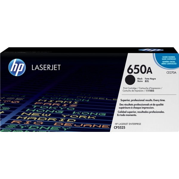 Toner CE270A HP nero 13500 PAGINE - originale | stampaperfetta.it