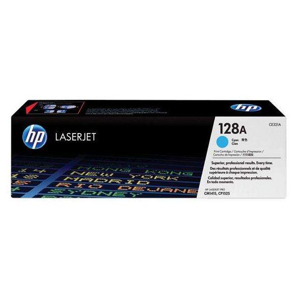 Toner CE321A HP ciano 1300 PAGINE - originale | stampaperfetta.it