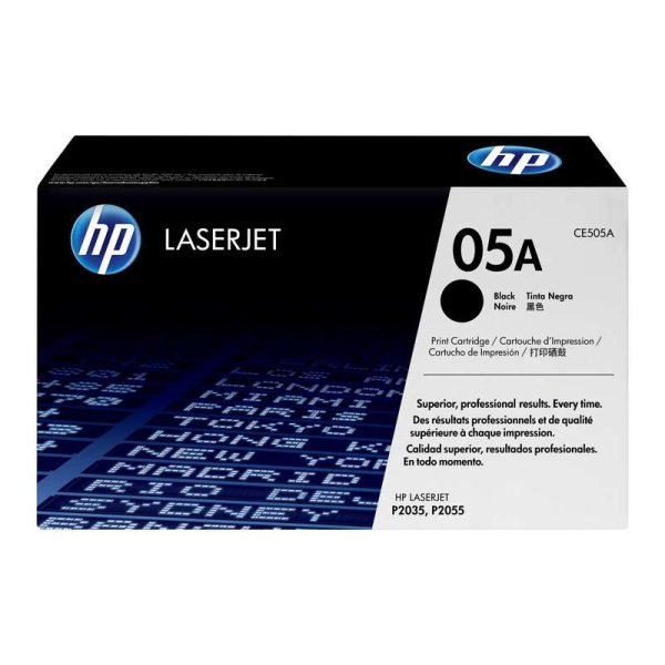Toner CE505A HP nero 2300 PAGINE - originale | stampaperfetta.it