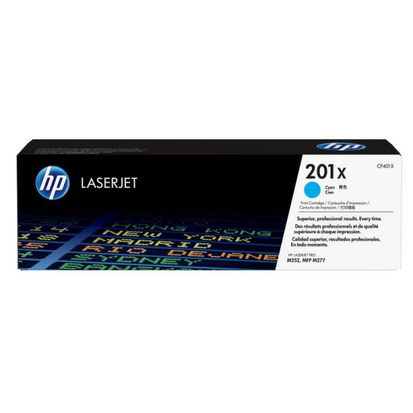 Toner CF401X HP ciano 2300 PAGINE - originale | stampaperfetta.it