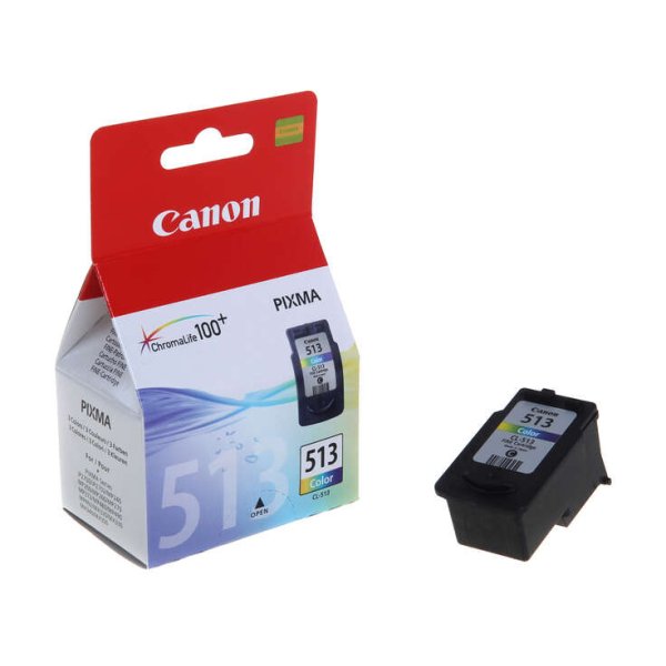 Cartuccia CL-513 CANON 3 colori 350 PAGINE - originale | stampaperfetta.it
