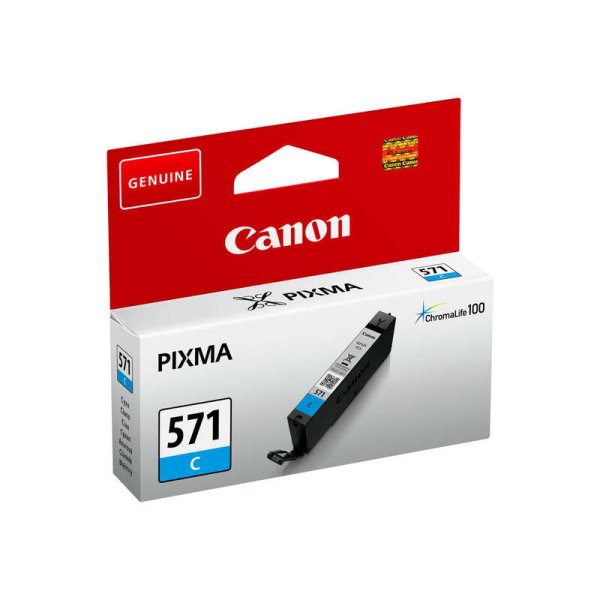 Cartuccia CLI-571C CANON ciano 311 PAGINE - originale | stampaperfetta.it