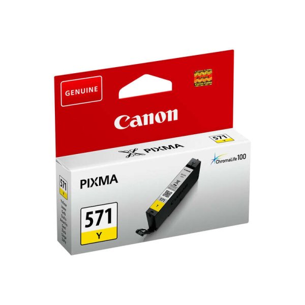 Cartuccia CLI-571Y CANON giallo 323 PAGINE - originale | stampaperfetta.it