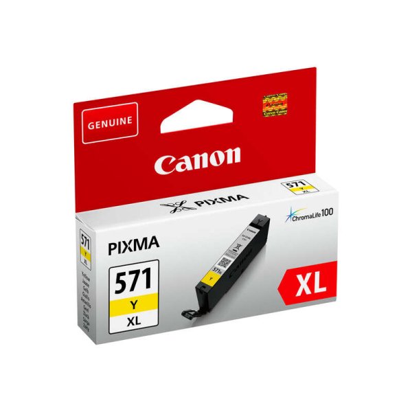 Cartuccia CLI-571YXL CANON giallo 680 PAGINE - originale | stampaperfetta.it