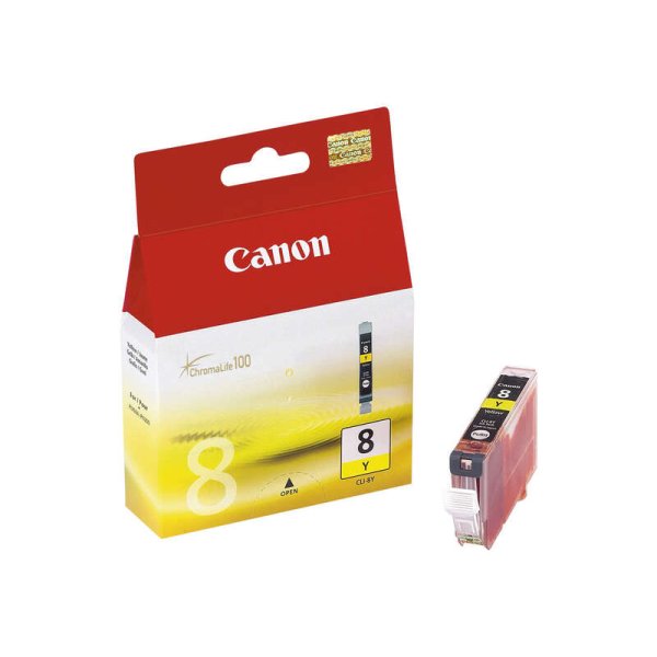 Cartuccia CLI-8Y CANON gialla 13ML - originale | stampaperfetta.it