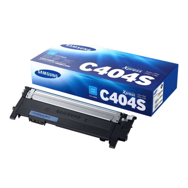 Toner CLT-C404S SAMSUNG ciano 1000 PAGINE - originale | stampaperfetta.it