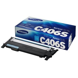 Toner CLT-C406S SAMSUNG ciano 1000 PAGINE - originale | stampaperfetta.it