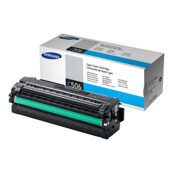 Toner CLT-C506L SAMSUNG ciano 3500 PAGINE - originale | stampaperfetta.it