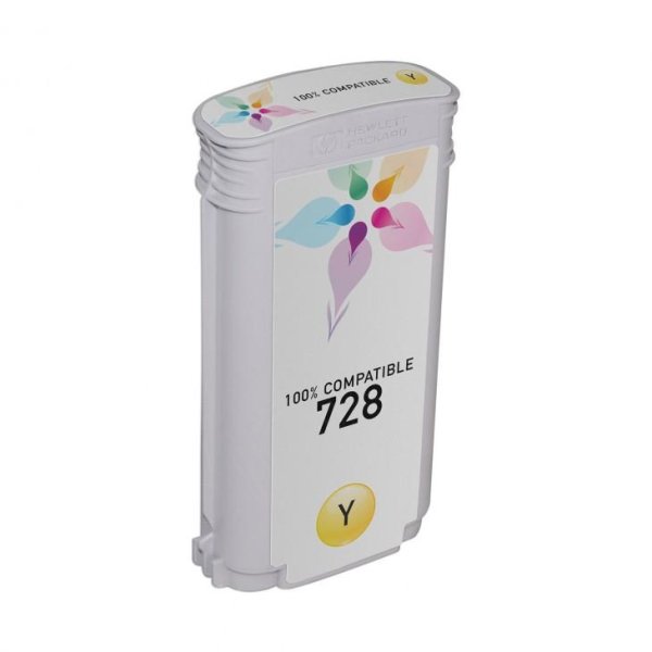 Cartuccia F9J65A HP giallo 130 ML - compatibile | stampaperfetta.it