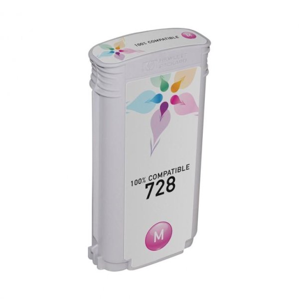 Cartuccia F9J66A HP magenta 130 ML - compatibile | stampaperfetta.it